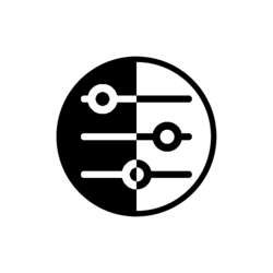 Website color presets icon